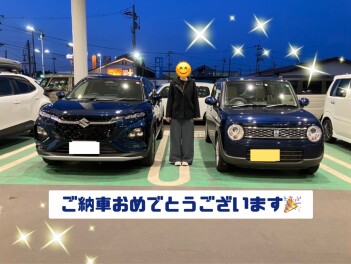 フロンクスご納車しました！